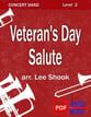 Veteran's Day Salute Concert Band sheet music cover